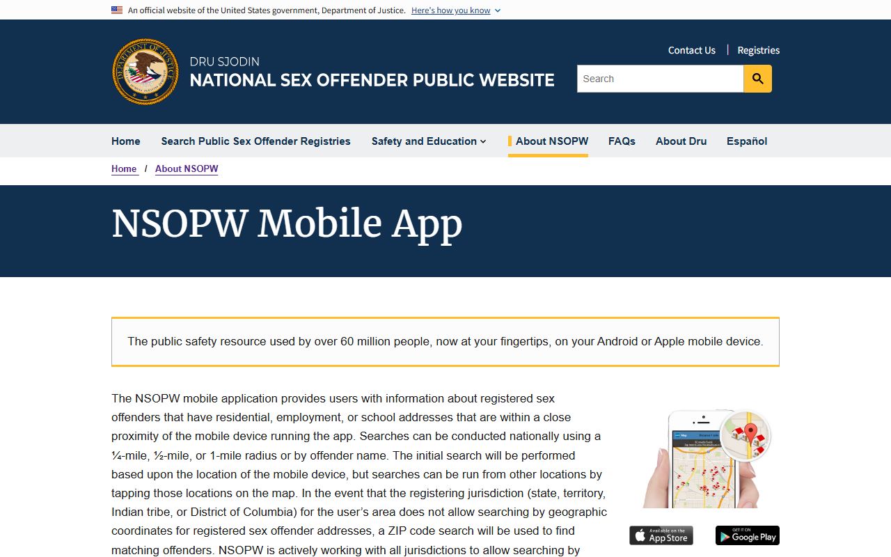 Alleghany County inmate records national sex offender public website mobile information